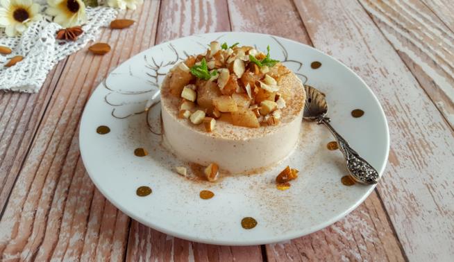 Semifreddo alla pera Dolce al cucchiaio