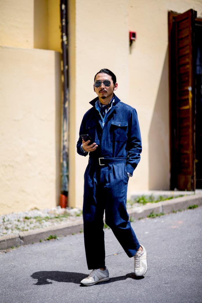 Street style Pitti Uomo 96, stile cargo Street style Pitti Uomo 96