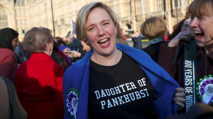 La deputata britannica Stella Creasy Stella Creasy