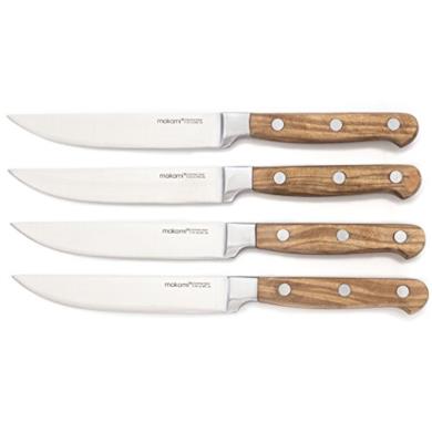 Set di 4 Coltelli da Bistecca "Olive Deluxe"