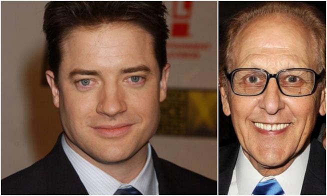 Brendan Fraser è stato molestato Collage tra Brendan Fraser e Philip Berk