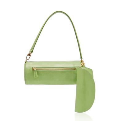 Suzy Lizard-Effect Leather Bag