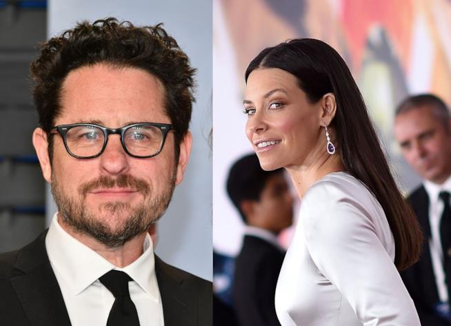 J.J. Abrams ed Evangeline Lilly Il regista J.J. Abrams e l'attrice Evangeline Lilly