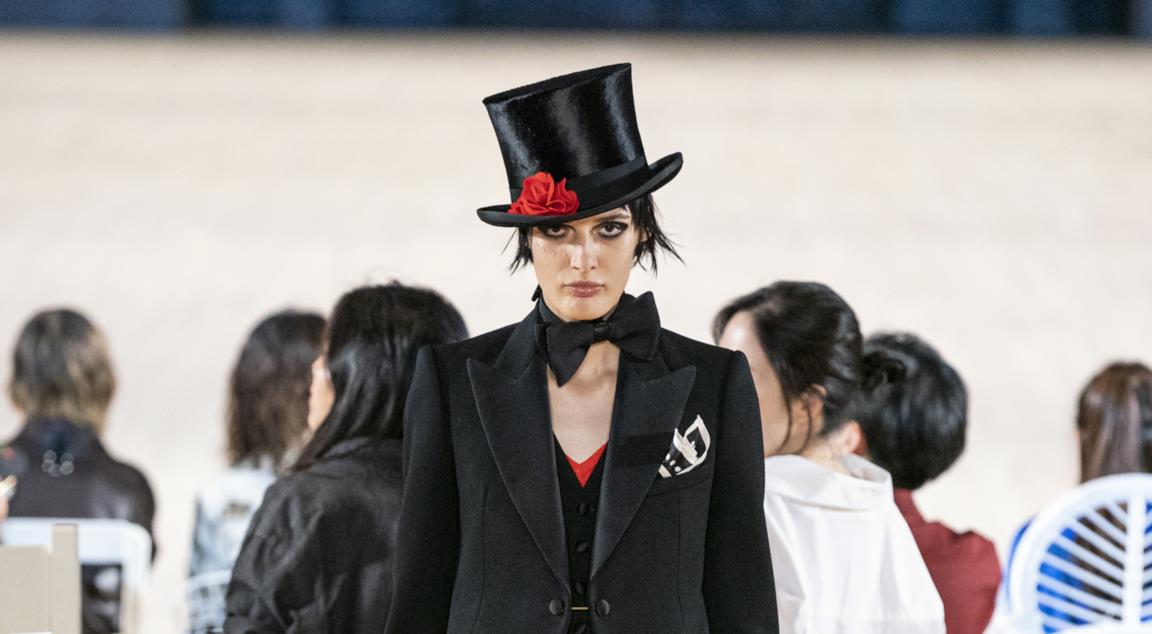 Un momento della sfilata di Marc Jacobs