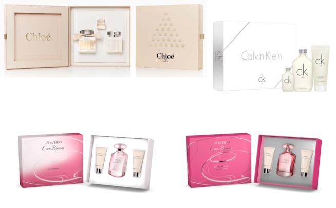 cofanetti natalizi di profumi Chloe, CK, Shiseido cofanetti natalizi di profumi e prodotti per il corpo Chloe, CK, Shiseido