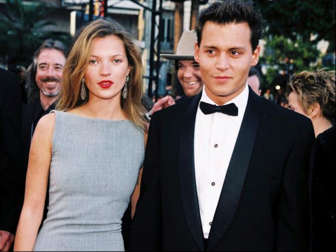Le coppie più glamour e fashion di Hollywood Kate Moss e Johnny Depp