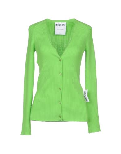 Cardigan verde acido
