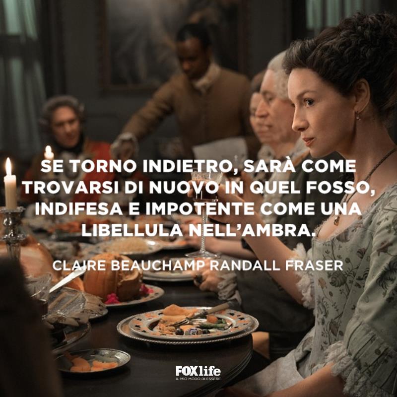 Frase Claire Fraser Outlander Claire a tavola