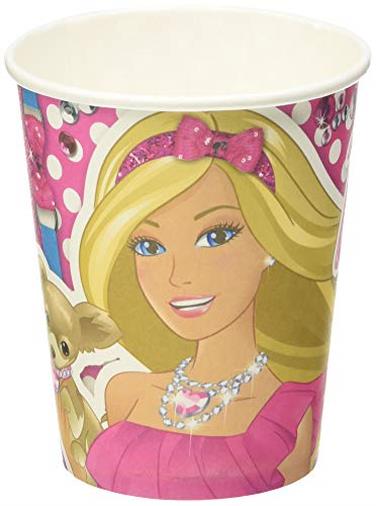8 Bicchieri Barbie