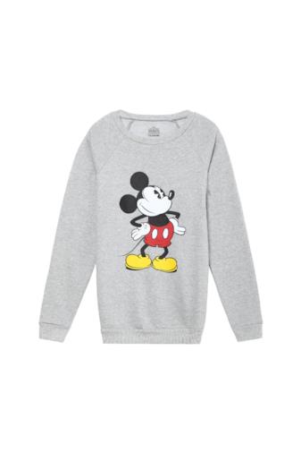 Felpa con stampa di Topolino