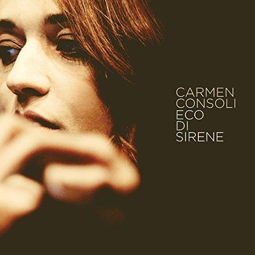 Eco di sirene è il nuovo album di Carmen Consoli Il volto di Carmen Consoli sulla copertina di Eco di sirene