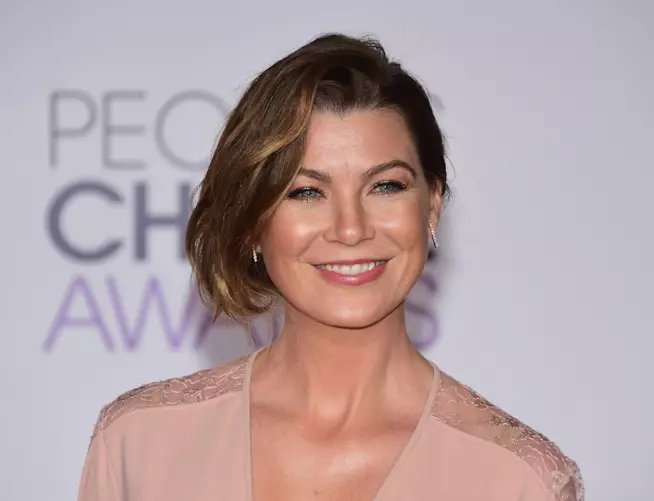 L'attrice Ellen Pompeo Ellen Pompeo