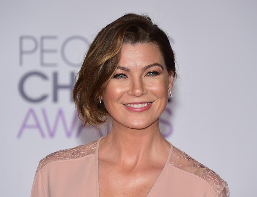 L'attrice Ellen Pompeo Ellen Pompeo