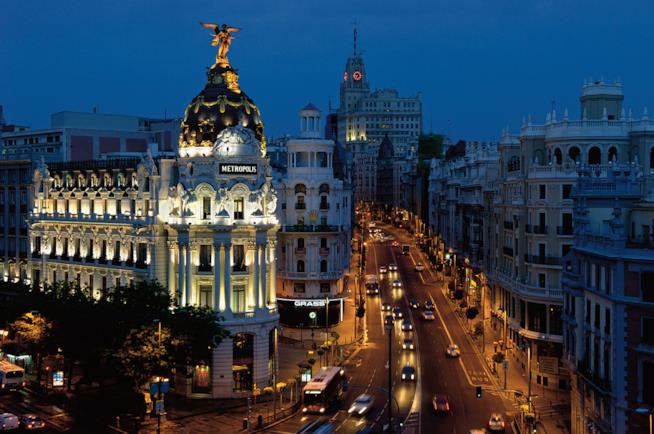 Il cuore di Madrid Madrid di notte