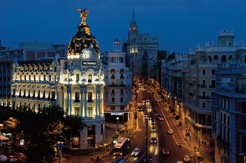 Il cuore di Madrid Madrid di notte