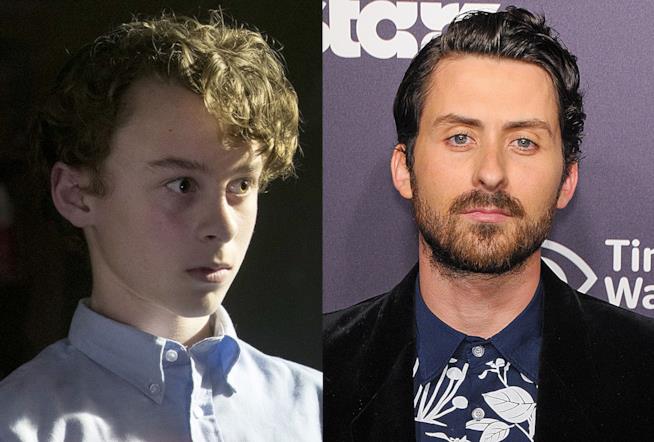 Wyatt Oleff e Andy Bean Gli attori Wyatt Olef ed Andy bean