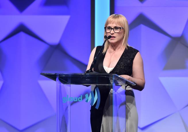 Patricia Arquette alla sua prima regia con Love Canal Patricia Arquette durante uno dei suoi interventi impegnati