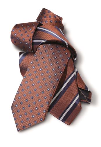 Cravatta color ruggine