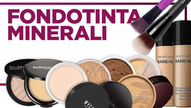 Tutto sui fondotinta minerali Fondotinta minerali