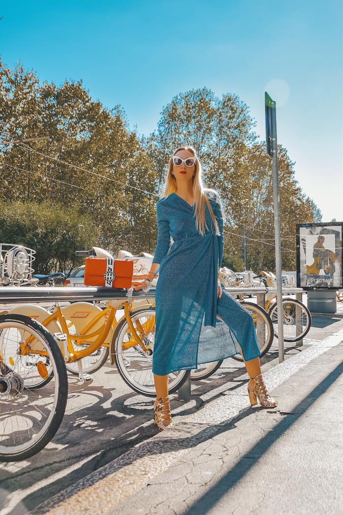 Enrica Sciarretta Enrica Sciarretta in blue total look