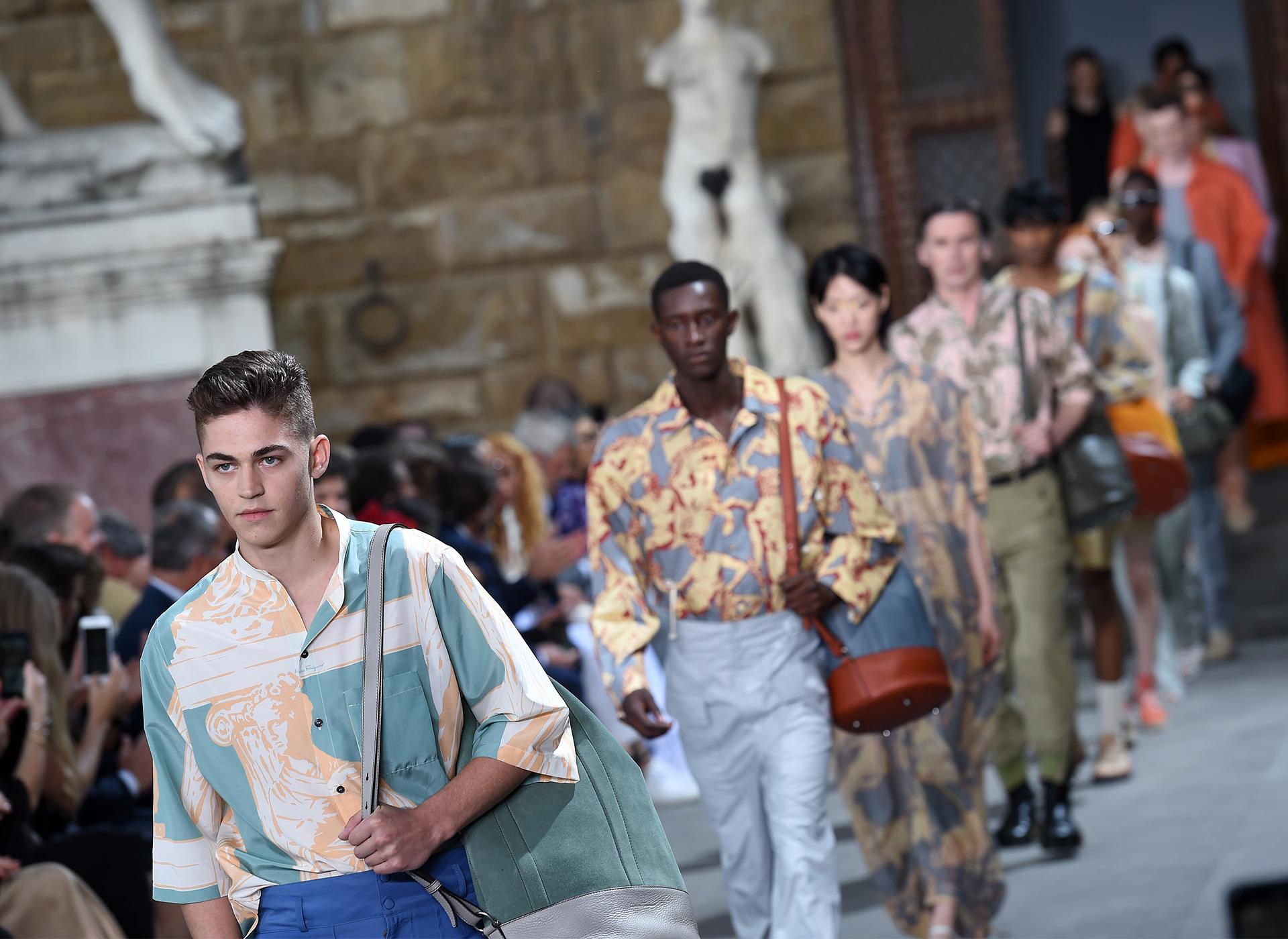 Salvatore Ferragamo Salvatore Ferragamo sfila a Firenze a Pitti Uomo 2019