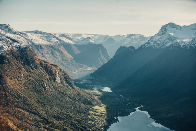 Il Nordfjord veduta del Nordfjord