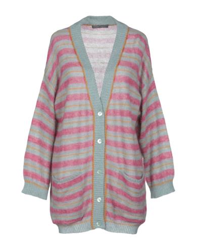 Cardigan a righe pastello