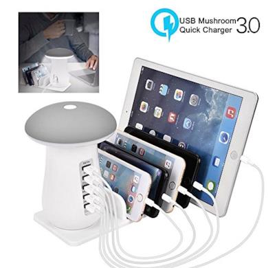 USB Charging Station, 5-Port USB Multi Device
