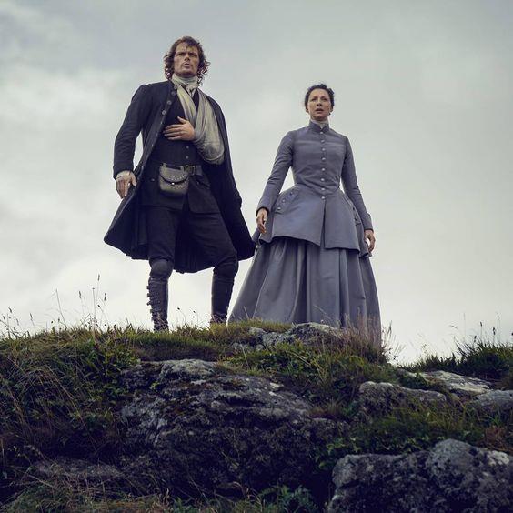 Jamie e Claire Jamie e Claire dall'alto del precipizio