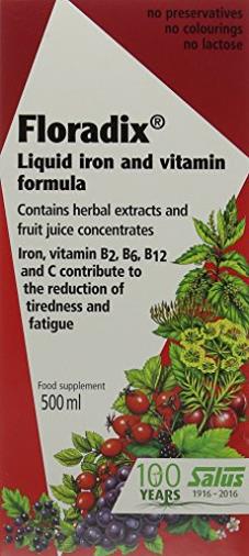 Floradix Integratore Alimentare d'Erbe Ricca di Ferro