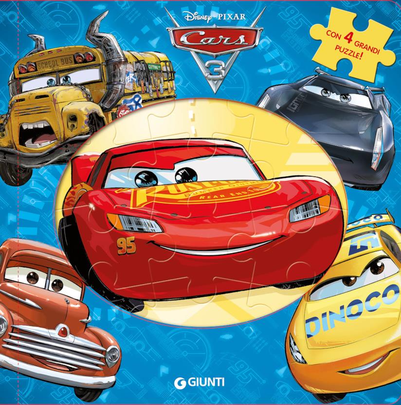 Libro puzzle Cars 3 Libro puzzle Cars 3