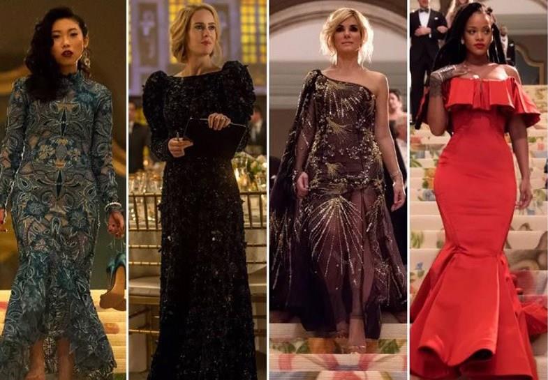 Le protagoniste di Ocean's 8 in abito da sera Le protagoniste di Ocean's 8