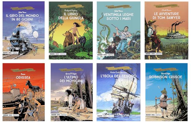 La collana Mondadori Comics La collana Mondadori Comics