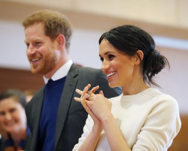 Tutto quello che sappiamo dell'abito da sposa di Meghan Markle Meghan Markle e Harry