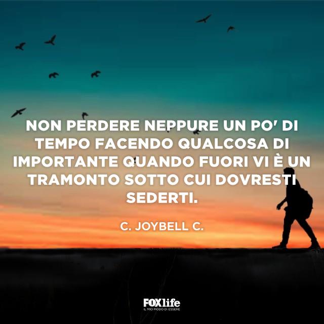 Il tramonto è uno spettacolo imperdibile Ragazzo cammina al tramonto
