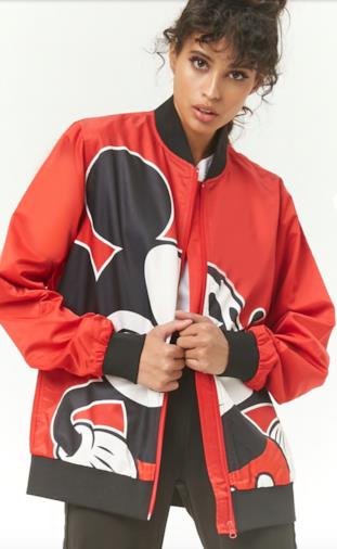 Giubbotto bomber Mickey Mouse