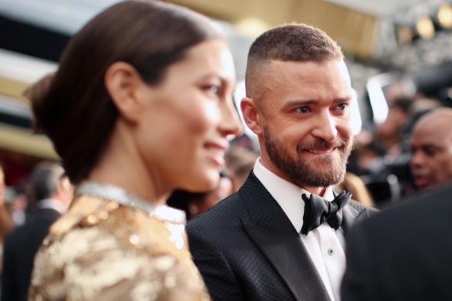 Justin Timberlake e la paternità Justin Timberlake e Jessica Beil agli Oscar 2017