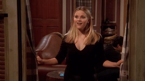 Jennifer Aniston e Reese Witherspoon in friends Le sorelle Green in Friends