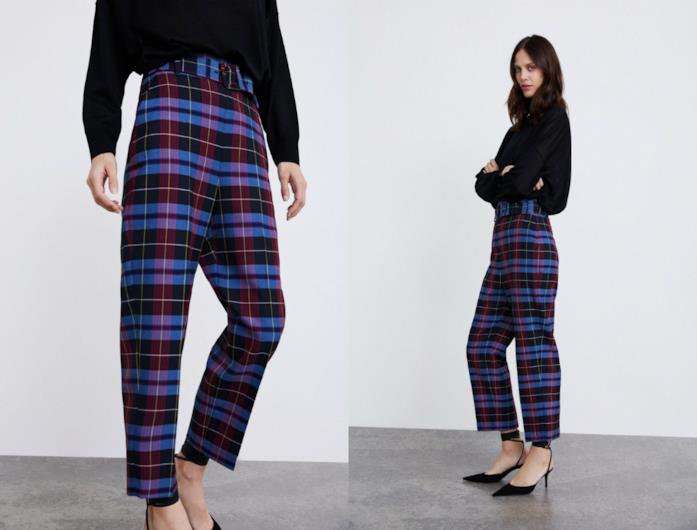 Pantaloni a quadri di moda per l'inverno 2018 A quadri, i pantaloni di tendenza