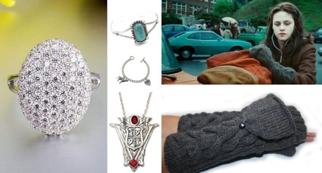 repliche dei gioielli di Bella Swan Repliche props di Twilight
