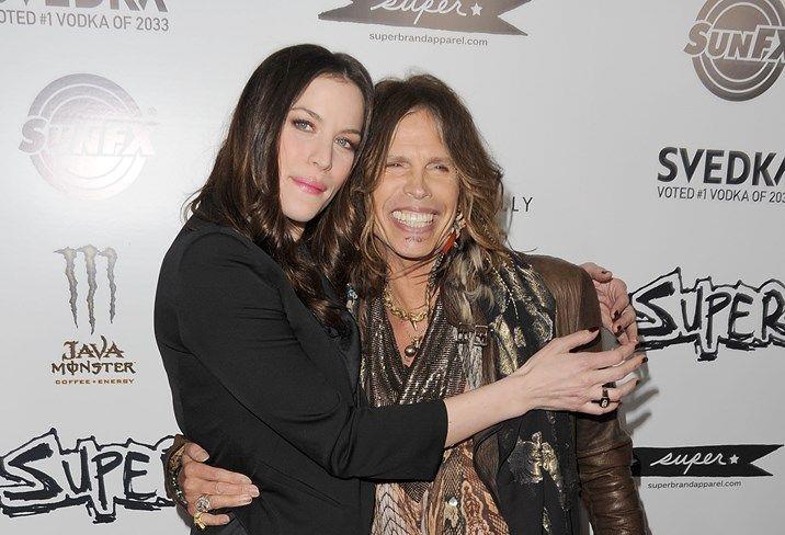 Liv e Steven Tyler Liv Tyler col padre Steven