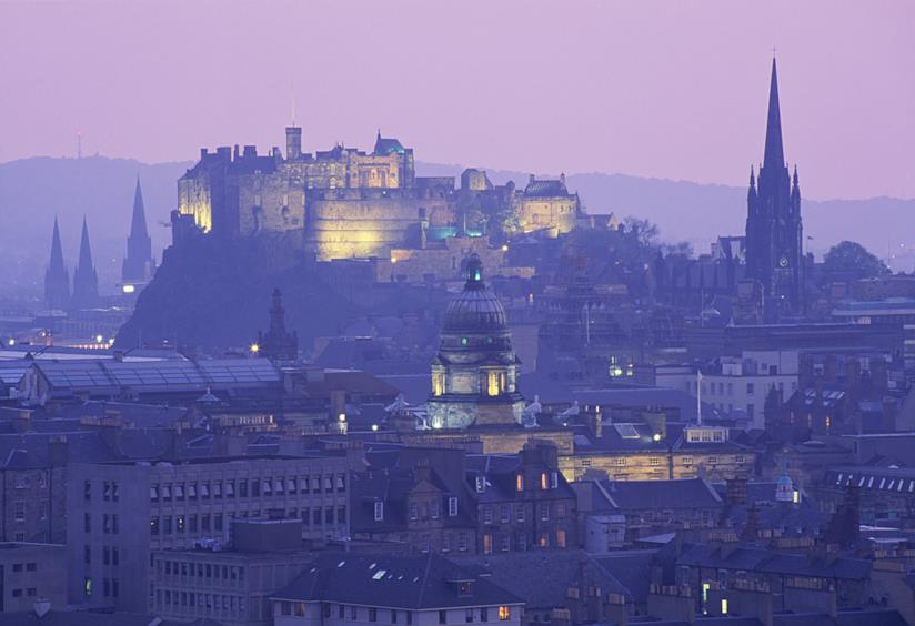Il castello simbolo di Edimburgo Castello di Edimburgo