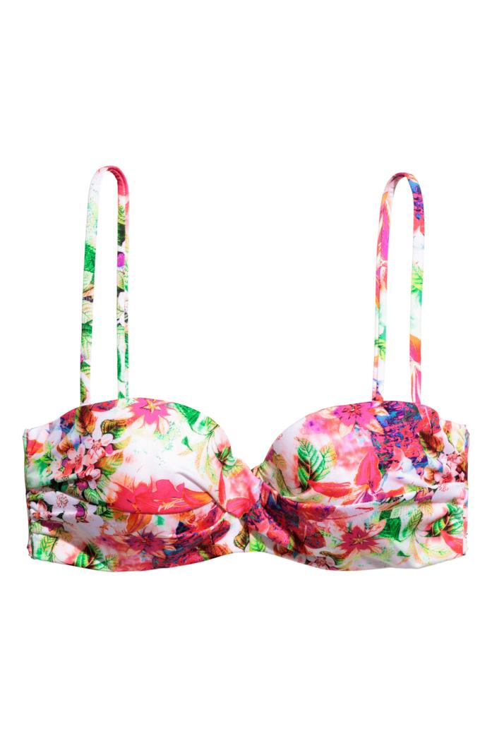 Top bikini a fiori Top bikini a fiori colorato