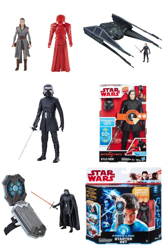 Giocattoli Hasbro a tema Star Wars Action Figures Hasbro con i personaggi de Gli ultimi jedi