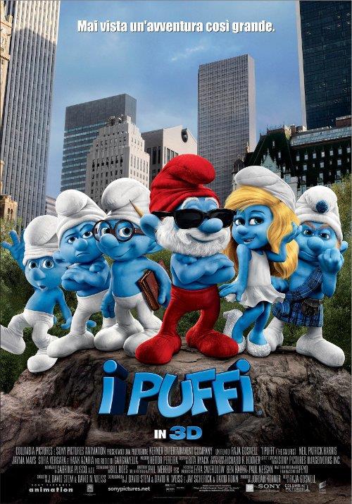 I film dei Puffi Locandina del film dei Puffi