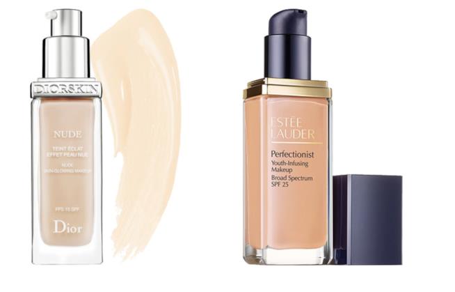 Fondotinta Diorskin Nude e Estèe Lauder Perfectionist Youth-Infusing Makeup Diorskin Nude e Estèe Lauder Perfectionist Youth-Infusing Makeup