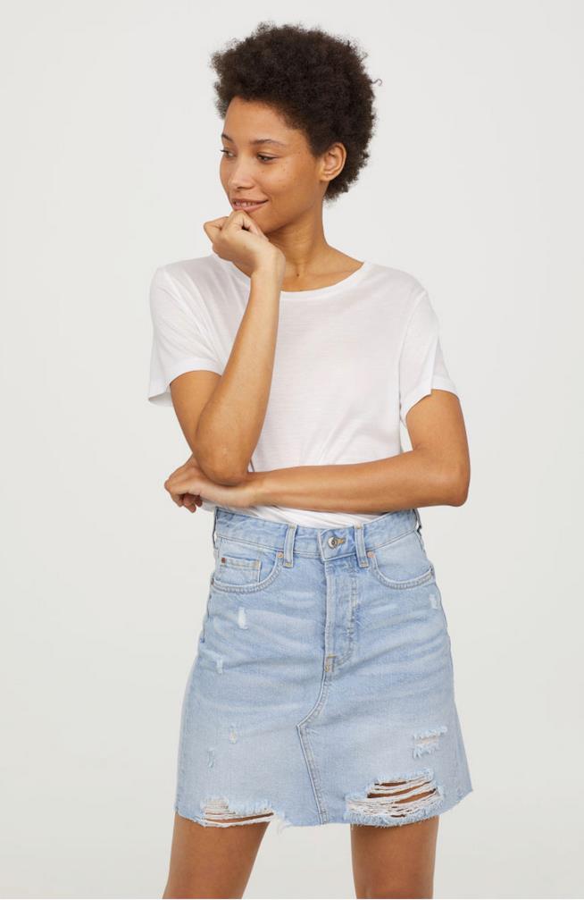 Gonna jeans Gonna jeans H&M anni '90