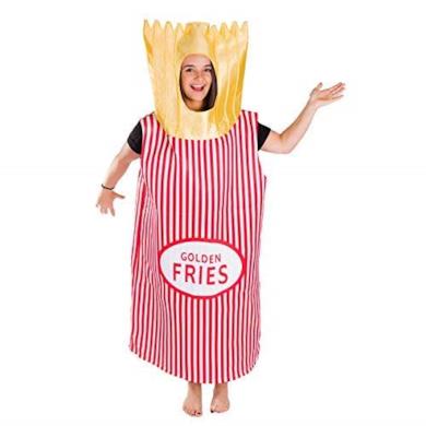 Costume da Patatine Fritte per Adulti