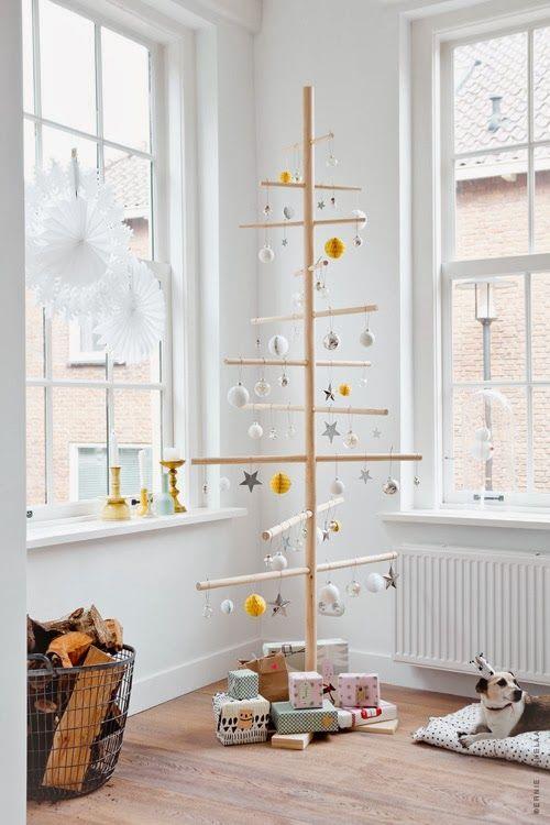 Albero natalizio nordico Albero in stile nordico
