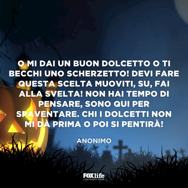 Filastrocca Halloween Illustrazione di una zucca